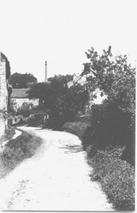 Top of Compton Street Lilac cottage and Trays Farm Compton Street