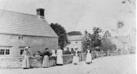 Ladies at the Cross Castlebrook Early 1900's View from centre of Castlebrook towards Street1900's