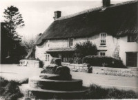The Market Cross The Market Cross and old shop pre 1972