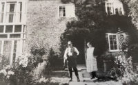 Old Rectory Farm c1930 Mr and Mrs Henry Witcombe