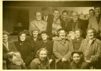 For many years carol singers would visit houses in the village on several nights. There was a lot of cider drunk Carol Singers at the Castlebrook Inn 1953
