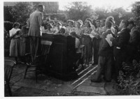 Choir singing at Ivythorn Manor 1968, 2 Choir singing at Ivythorn Manor 1968