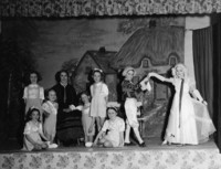 Cinderella 1954 Pantomime 1954 in old village hall