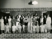 Compton Dundon Drama Group c1950 The group performed various plays and pantomimes