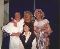 Some Cast members Jack and the Beanstalk 1986 Characters Mrs Grundy, Miss Jane, Miss Bessie, Jack