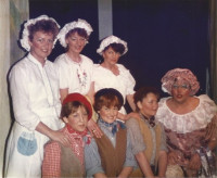 Some Cast members Jack and the Beanstalk 1986 Characters – Villagers and Mrs Grundy (Dame)