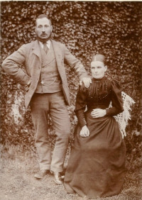 James and Grace Wright c1900