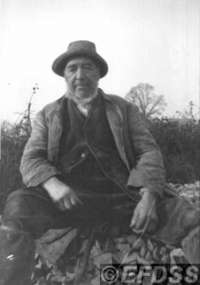 Oliver Shutler folk singer, poacher, stone breaker,