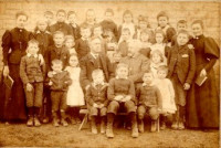 School Photograph1893 James Swatridge Cleveland Bartlett Miss E White