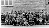 School Photo 1955 Miss Herbert Headteacher